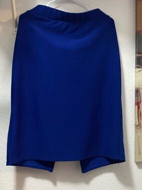 New Mix Electric Blue Maxi Skirt